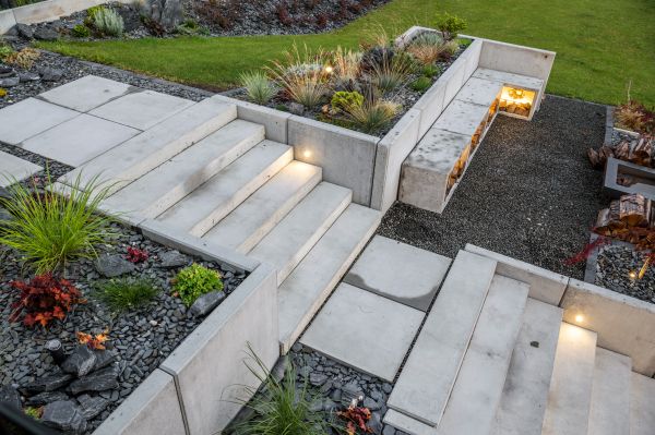 Concrete Landscaping in Allen