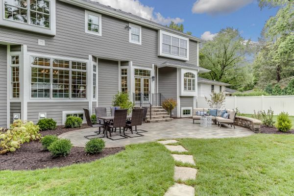 Concrete Patio Landscaping in Allen