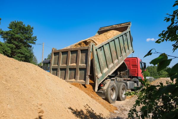 Sand Hauling in Allen