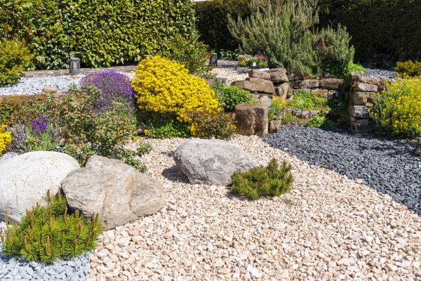 Decorative Gravel Installation in Allen