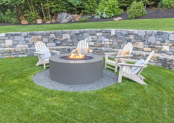 Fire Pit Landscaping in Allen