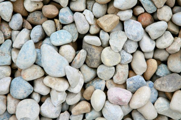River Rock Installation in Allen