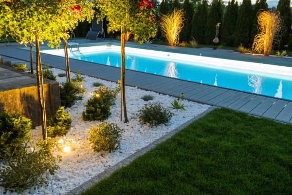 Pool Landscaping Service in Allen