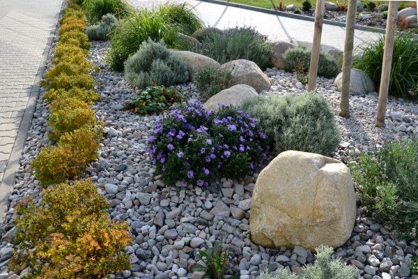 Decorative Rock Installation in Allen
