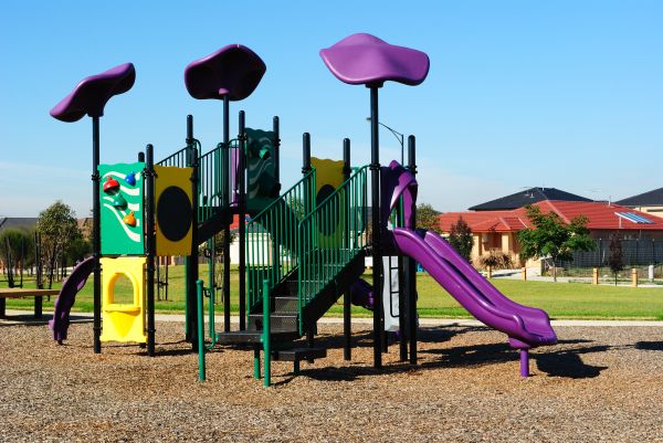 Playground Mulch Removal in Allen