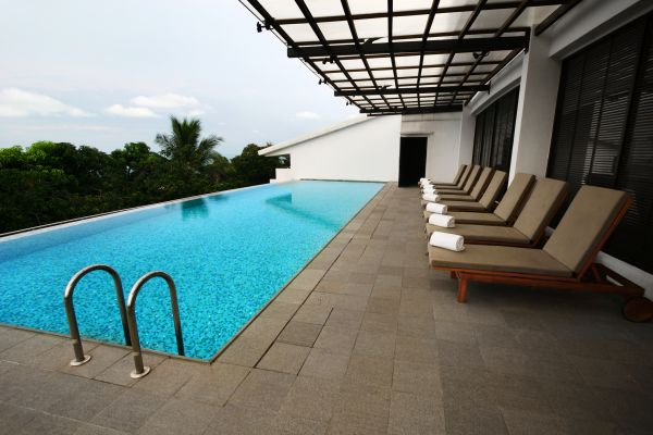 Pool Patio Landscaping in Allen