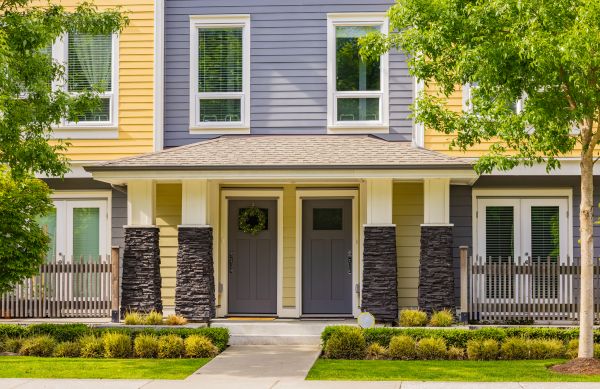 Townhouse Landscaping in Allen